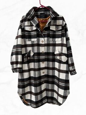 Canoe & Lake "Lake Jacket" Plaid Lined Shacket Coat - Small Batch - Medium